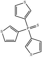 Tri(3-thienyl)phosphine sulfide 结构式