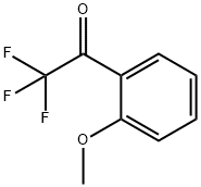 2'-甲氧基-2,2,2-三氟苯乙酮 结构式