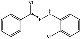 N-(2-Chlorophenyl)benzenecarbohydrazonoylchloride 结构式