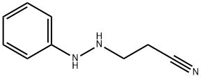 1-PHENYL-2-(B-CYANOETHYL)HYDRAZINE 结构式