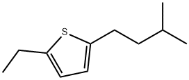 2-Ethyl-5-isopentylthiophene 结构式