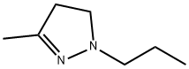 3-Methyl-1-propyl-2-pyrazoline 结构式