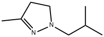 1-Isobutyl-3-methyl-2-pyrazoline 结构式