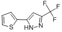 5-(2-THIENYL)-3-(TRIFLUOROMETHYL)-1H-PYRAZOLE 结构式