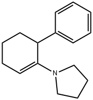 1-(6-Phenyl-1-cyclohexen-1-yl)pyrrolidine 结构式