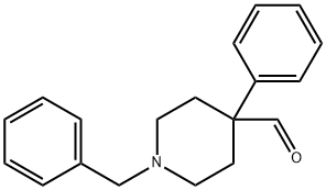 1-benzyl-4-phenylpiperidine-4-carbaldehyde 结构式