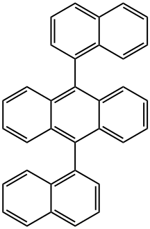 9,10-双(1-萘基)蒽 结构式
