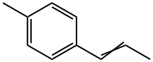 1-(1-Propenyl)-4-methylbenzene 结构式