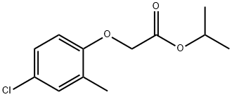 isopropyl (4-chloro-2-methylphenoxy)acetate  结构式