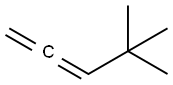 1-tert-Butylpropadiene 结构式