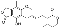 MYCOPHENOLATE N-BUTYL ESTER 结构式