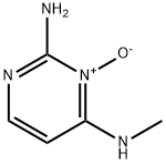 2,4-Pyrimidinediamine, N4-methyl-, 3-oxide (9CI) 结构式
