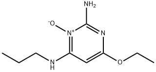 2,4-Pyrimidinediamine,6-ethoxy-N4-propyl-,3-oxide(9CI) 结构式