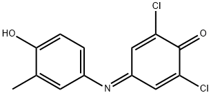 2,6-二氯-3'-甲基靛酚钠盐 结构式