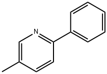 5-甲基-2-苯基吡啶 结构式