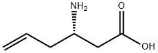 (S)-3-氨基-5-己烯酸盐酸盐 结构式