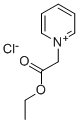 1-(ETHOXYCARBONYLMETHYL)PYRIDINIUM CHLORIDE 结构式