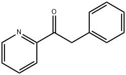 2-苯基-1-吡啶-2-基-乙酮 结构式