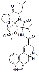 ergocryptine methanesulfonate 结构式