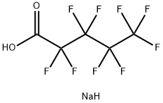 全氟戊酸钠 结构式