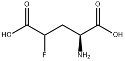 4-氟-DL-谷氨酸 结构式