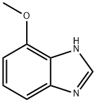 7-甲氧基-1H-苯并[D]咪唑 结构式