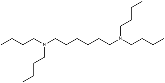 N,N'-二正丁基-1,6-己二胺 结构式