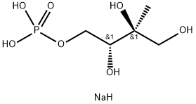 甲基-D-赤藓醇磷酸盐 结构式