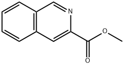异喹啉-3-甲酸甲酯 结构式