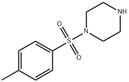 1-(甲苯-4-磺酰基)哌嗪 结构式