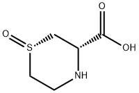 3-Thiomorpholinecarboxylicacid,1-oxide,(1S,3S)-(9CI) 结构式