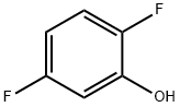 2,5-二氟苯酚 结构式