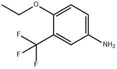 4-乙氧基-3-(三氟甲基)苯胺 结构式