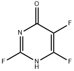 4(1H)-Pyrimidinone, 2,5,6-trifluoro- (9CI) 结构式