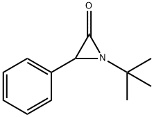 1-tert-Butyl-3-phenylaziridin-2-one 结构式