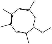 2-Methoxy-3,5,6,8-tetramethylazocine 结构式