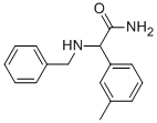 2-BENZYLAMINO-2-M-TOLYLACETAMIDE 结构式