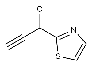 2-Thiazolemethanol,  -alpha--ethynyl- 结构式