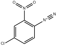4-chloro-2-nitrobenzenediazonium 结构式