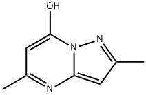 2,5-二甲基吡唑并[1,5-A]嘧啶-7-醇 结构式