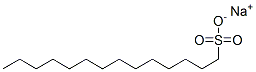 sodium tetradecane-1-sulphonate  结构式