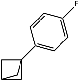 Bicyclo[1.1.1]pentane, 1-(4-fluorophenyl)- (9CI) 结构式