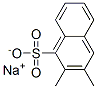 二甲基奈磺酸钠盐 结构式