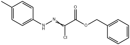 Benzyl2-chloro-2-[2-(4-methylphenyl)hydrazono]acetate 结构式