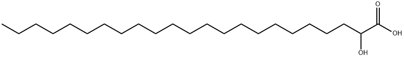 2-羟基二十三烷酸 结构式