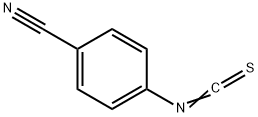 4-氰基苯基异硫氰酸酯 结构式