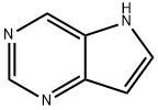 5H-吡咯[3,2-D]嘧啶 结构式