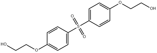 二[4-(2-羟基乙氧基)苯基]砜 结构式
