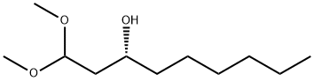 (R)-(-)-3-HYDROXYNONANAL DIMETHYL ACETAL 结构式