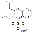 二异丁基萘磺酸钠 结构式